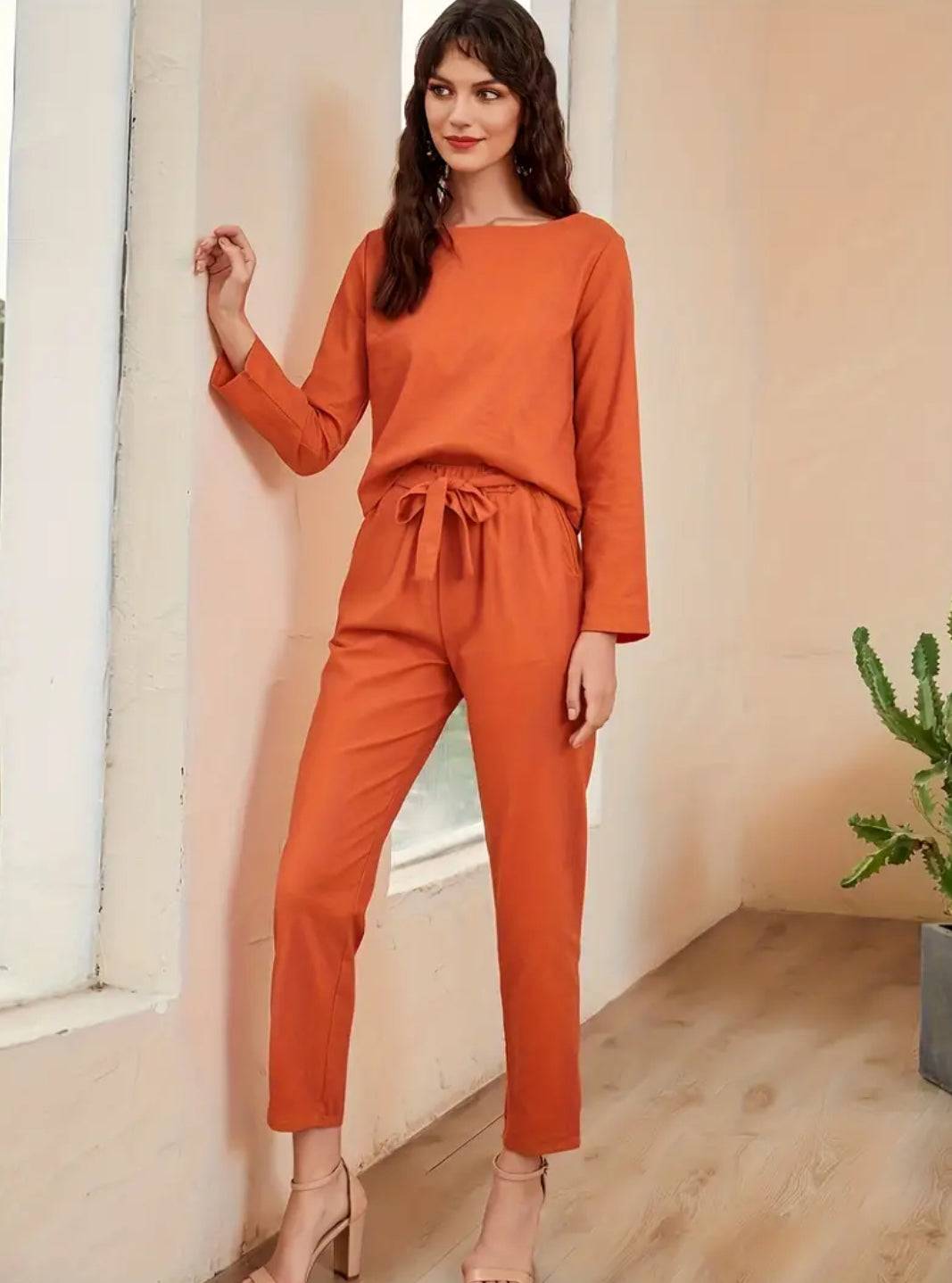 PAULINE | Ensemble d'été en lin