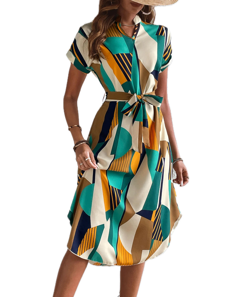 LAURA | Robe artistique pour femme