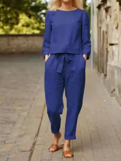 PAULINE | Ensemble d'été en lin